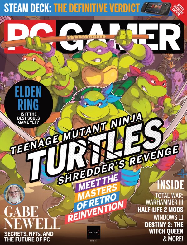 PC Gamer USA   Issue 357, June 2022 cover
